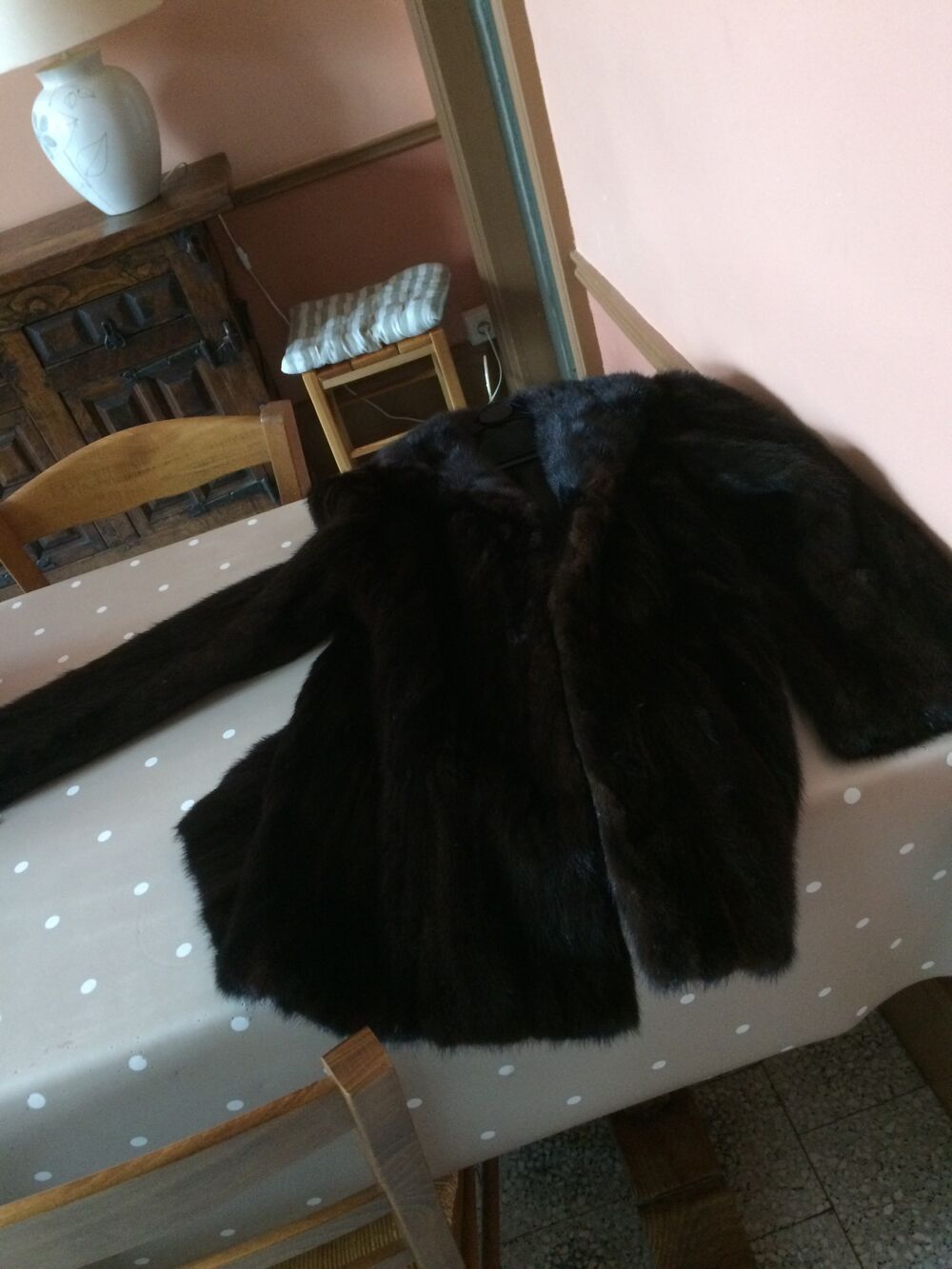 veste fourrure Vêtements
