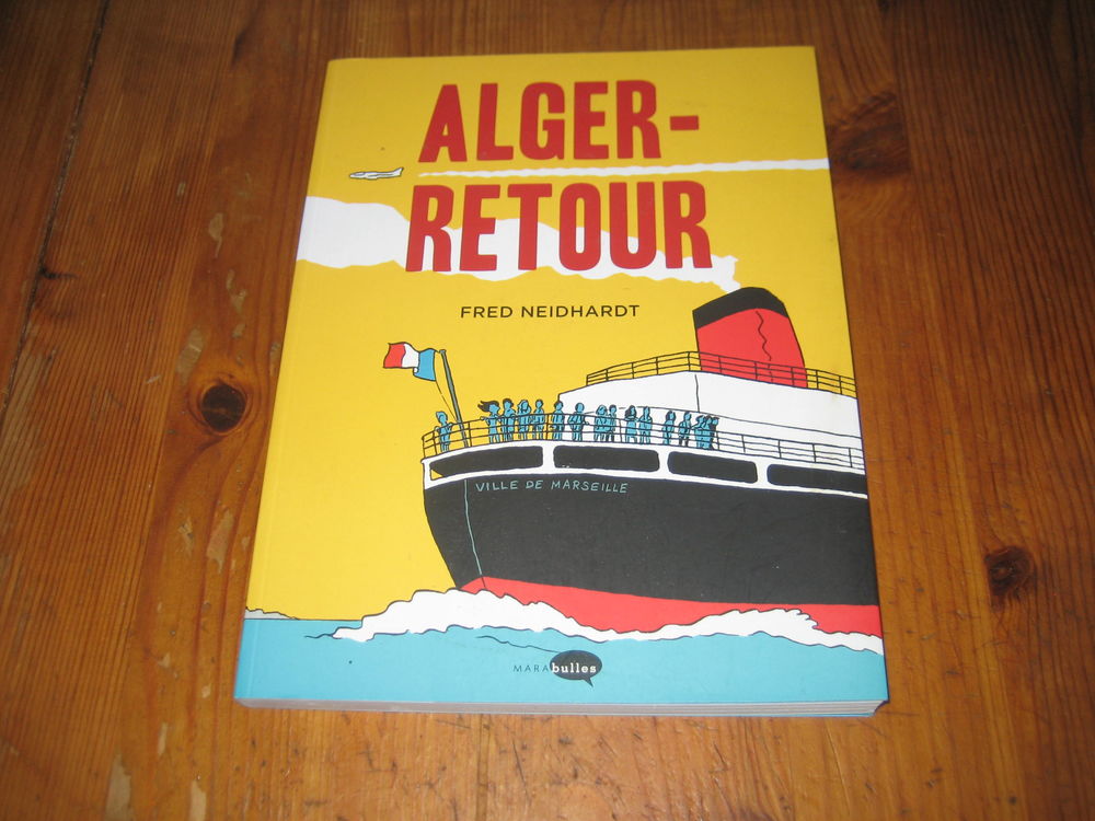 bd ALGER RETOUR eo 2022 &eacute;ditions marabulles Livres et BD