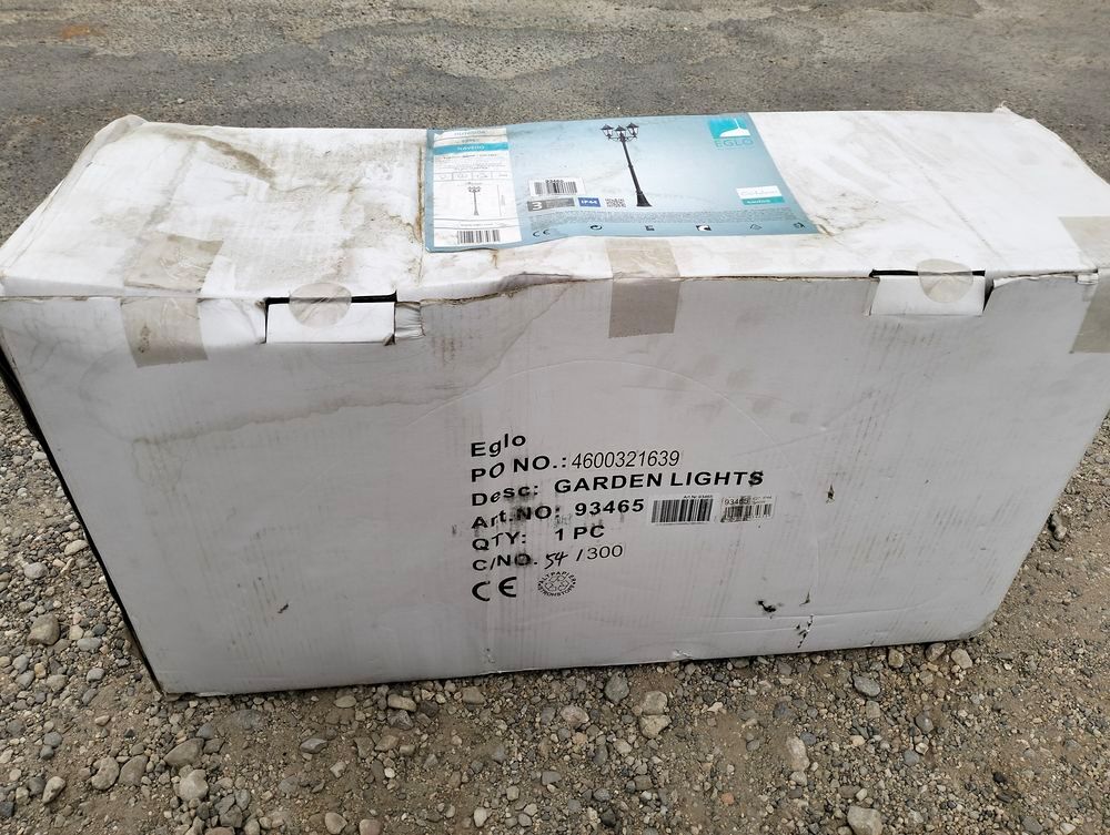 lampadaire exterieur fonte aluminium h 2200 mm Bricolage
