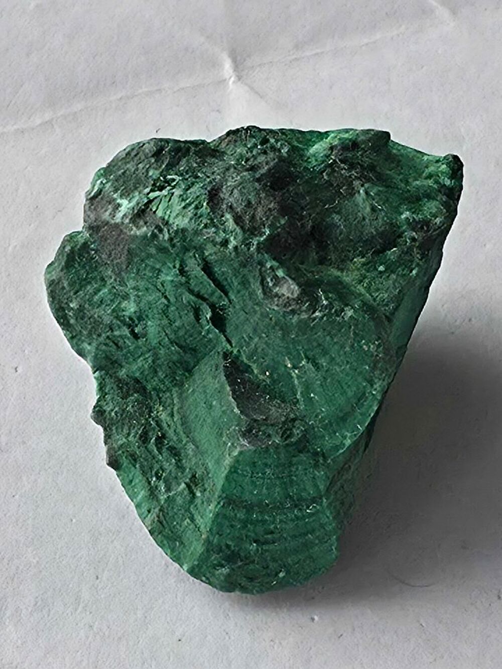 Sp&eacute;cimen Malachite Stalactitique Fibro-Radi&eacute;e 29g-Collection Lithoth&eacute;rapie 