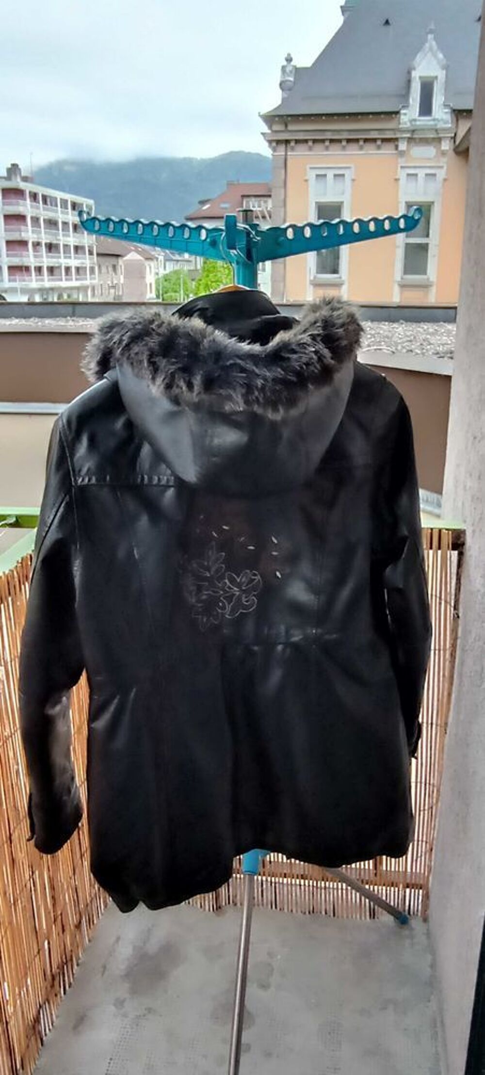 Veste longue femme cuir nappa vrai Vêtements