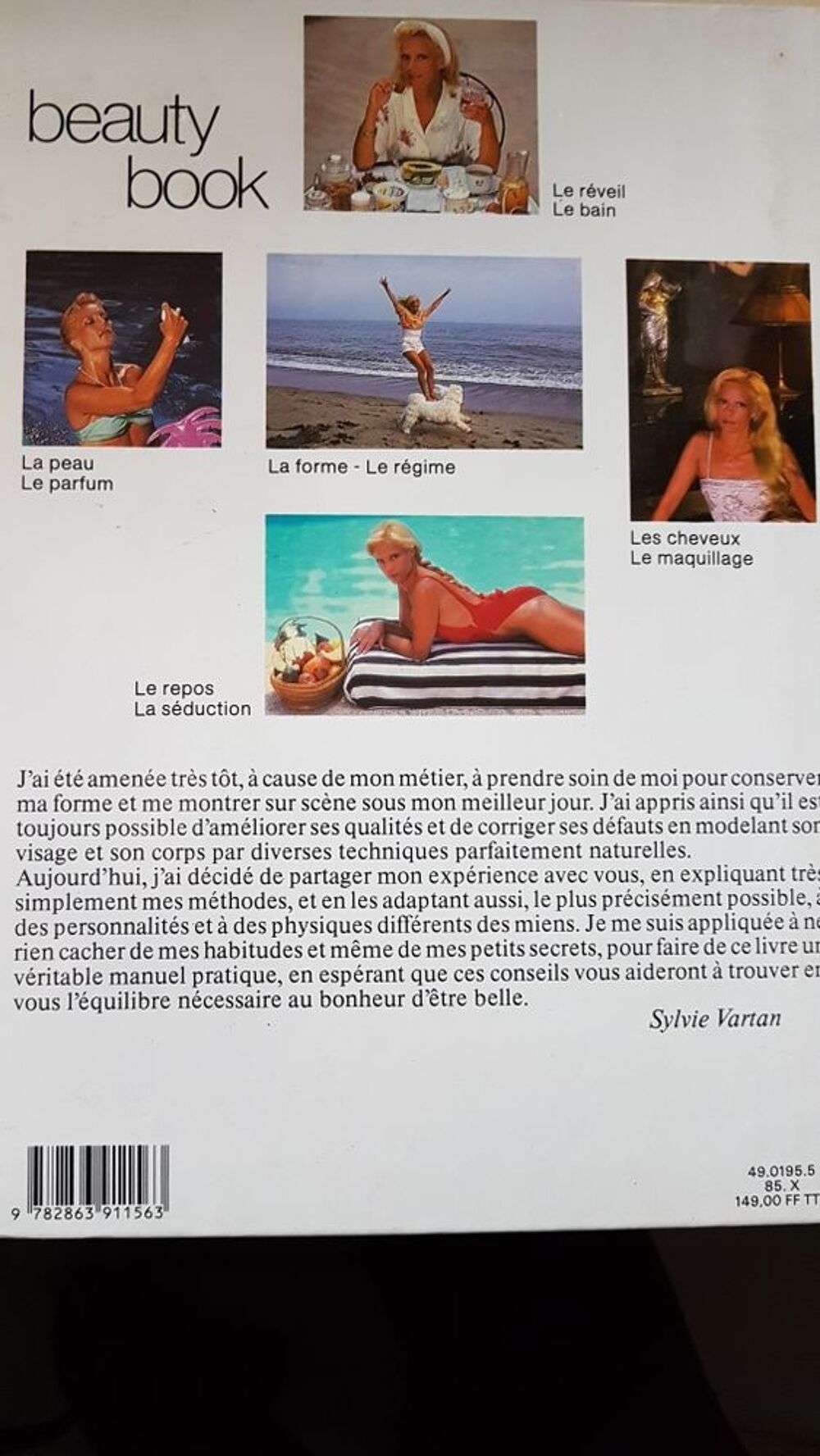 Sylvie vartan, beauty book Livres et BD