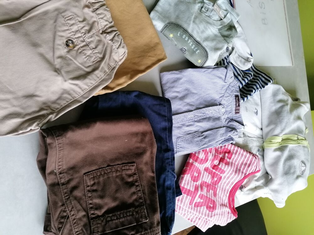 Lot v&ecirc;tements gar&ccedil;on 2 ans Puriculture