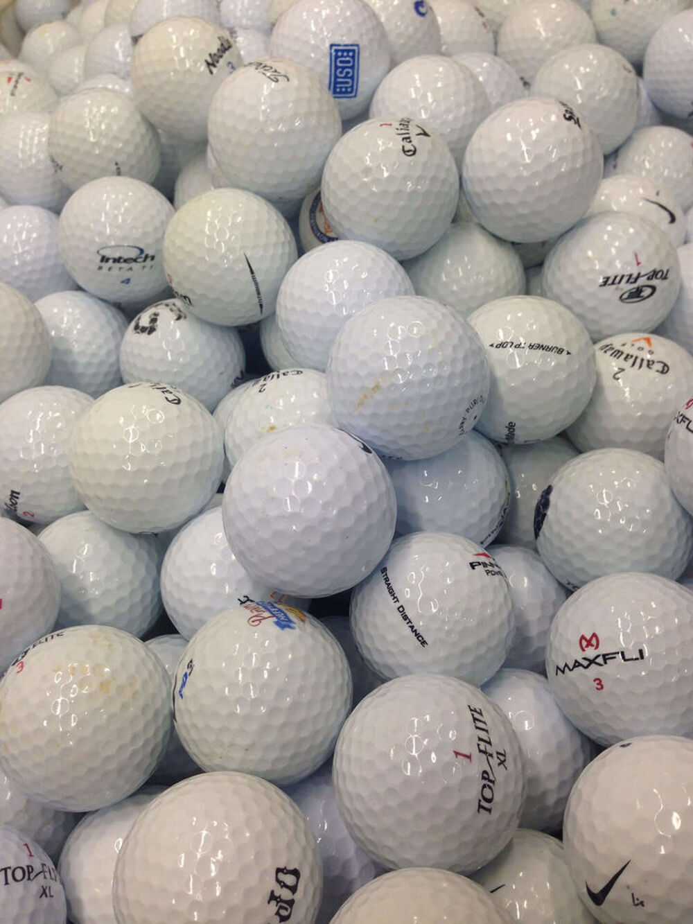 Balles de golf de r&eacute;cup&eacute;ration
Sports