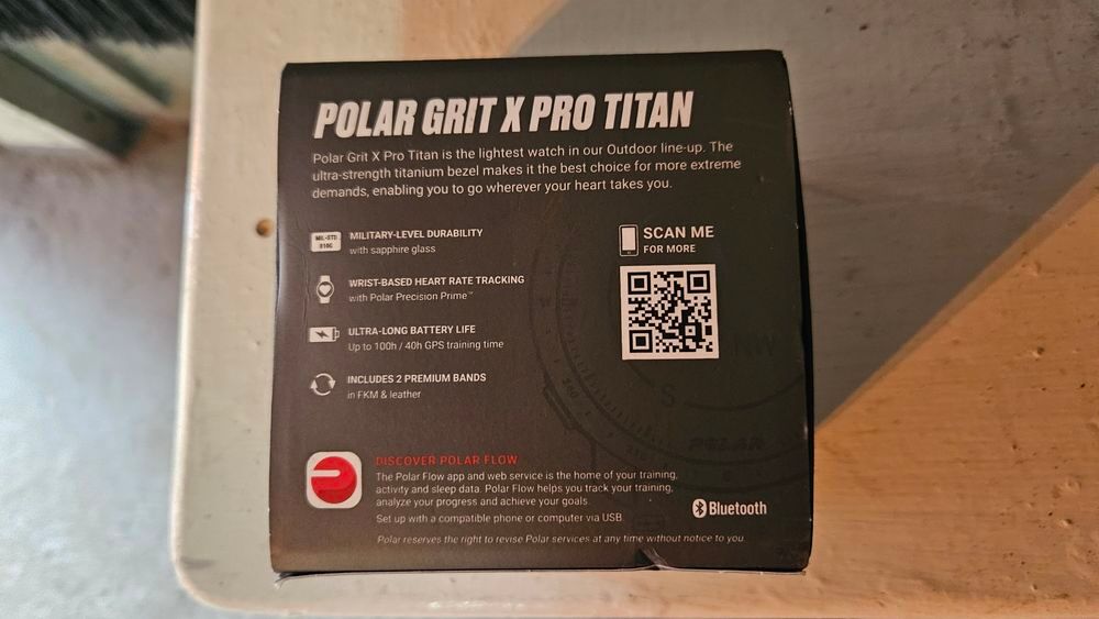 Montre Polar Grit X Pro Titan Multisport Bijoux et montres