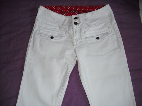 pantalon jeans blanc 7 Cramont (80)