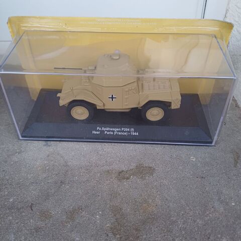Maquette PZ.Spahwagen p204 France 1944 militaire 1/43 20 Rethel (08)