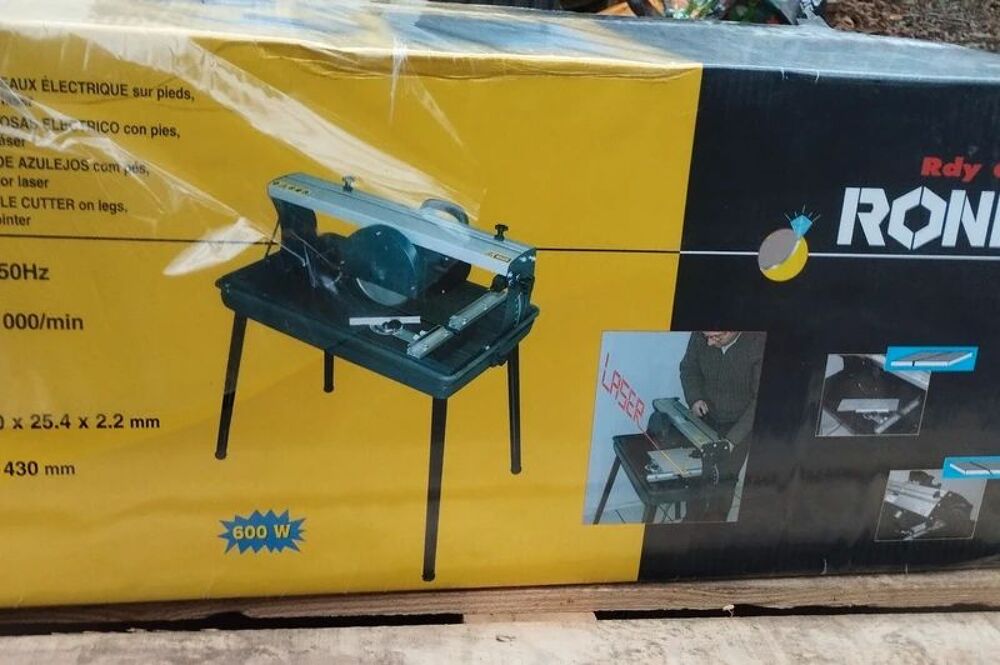 Rondy - Coupe carreaux laser sur pied - 600W - arrosage int&eacute; Bricolage
