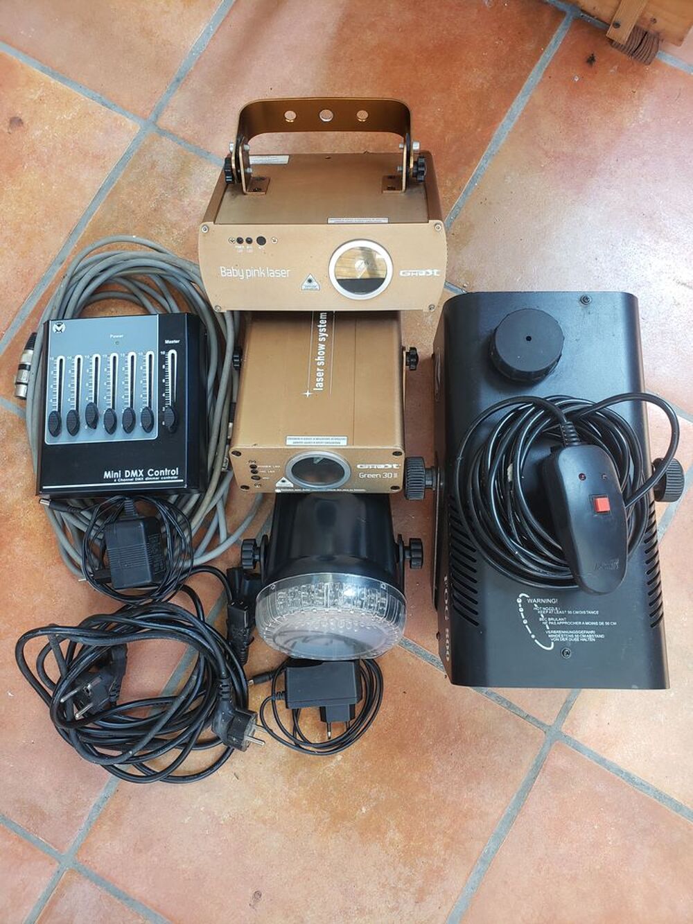 Lot jeux de lumiere Audio et hifi