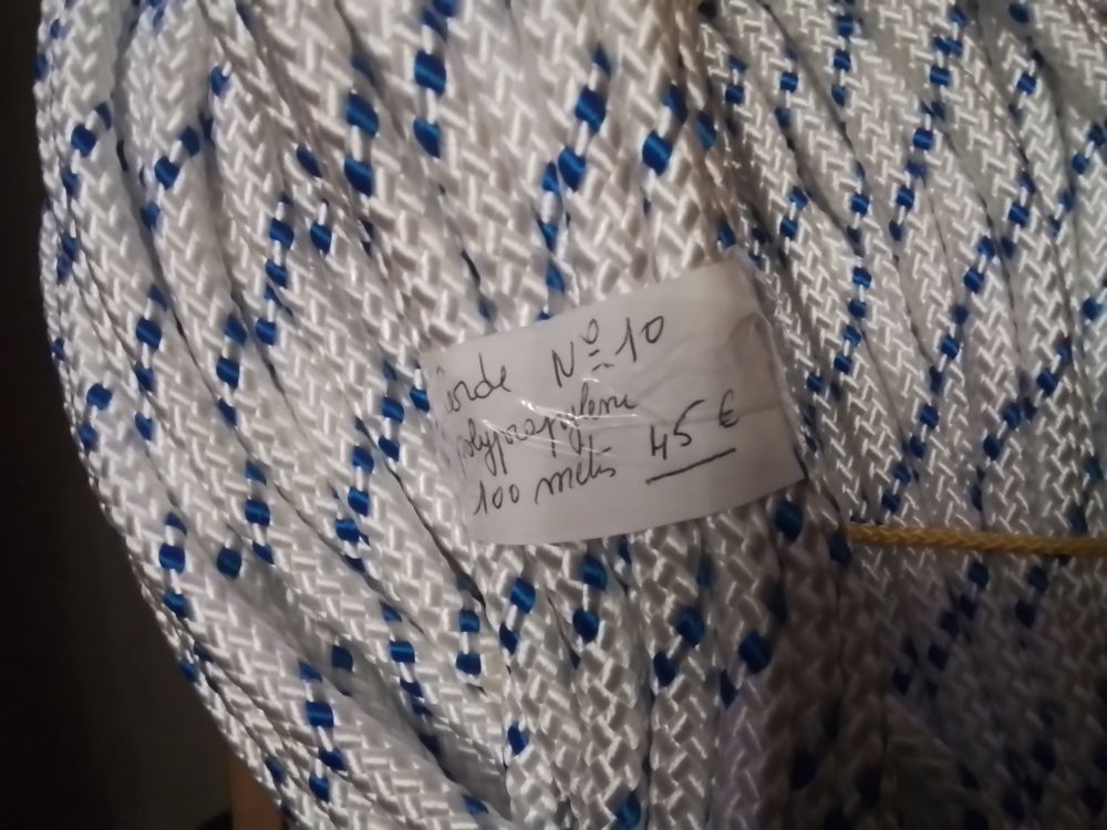 Corde diam&egrave;tre 10 polypropylene 100 m&egrave;tres Bricolage