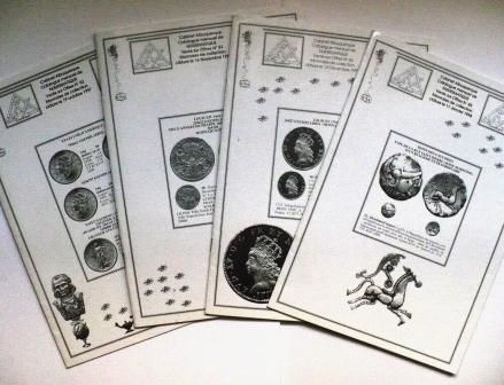 LOT DE 20 CATALOGUES ALBUKERQUE NUMISMATIQUE 