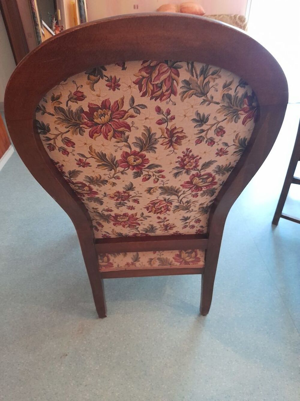 Canap&eacute; velours - longueur 1 M 80 -
Fauteuil crapaud Meubles