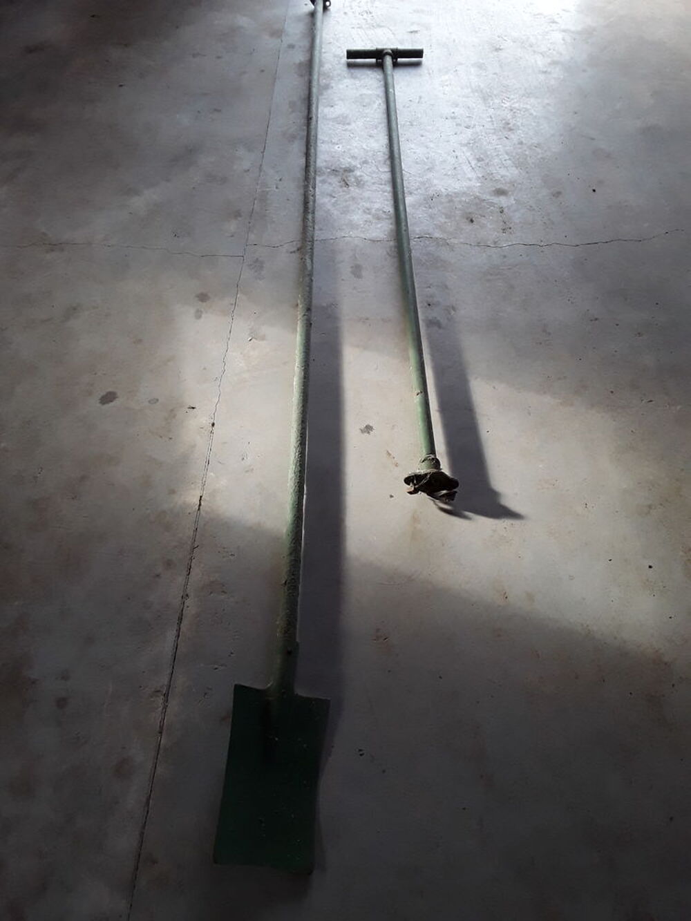 Pelle m&eacute;tal verte Jardin