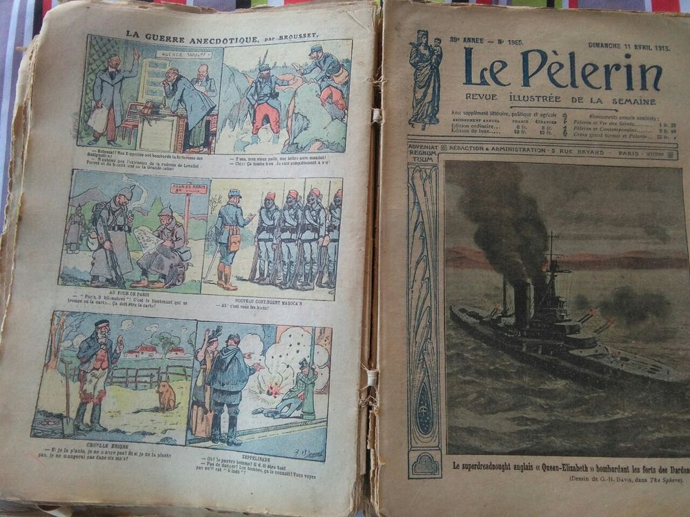 magazine LE P&Egrave;LERIN 1914 