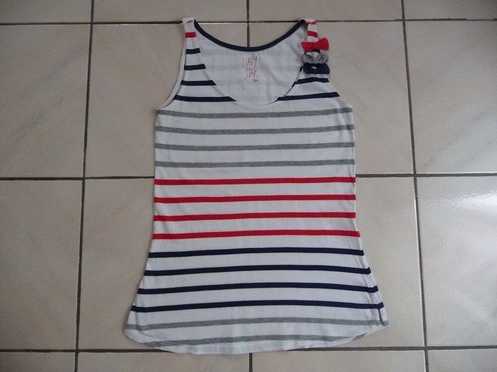 D&eacute;bardeur &agrave; rayures navy star ETAM Vêtements