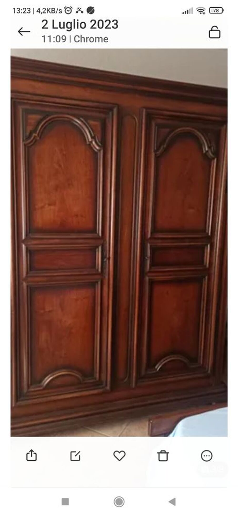 Armoire de Chambre bois massif Meubles