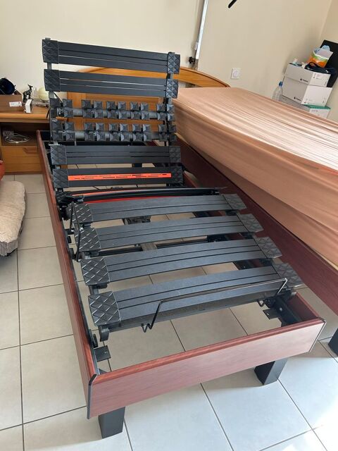 2 Sommiers électriques avec matelas 259 Pouzols-Minervois (11)
