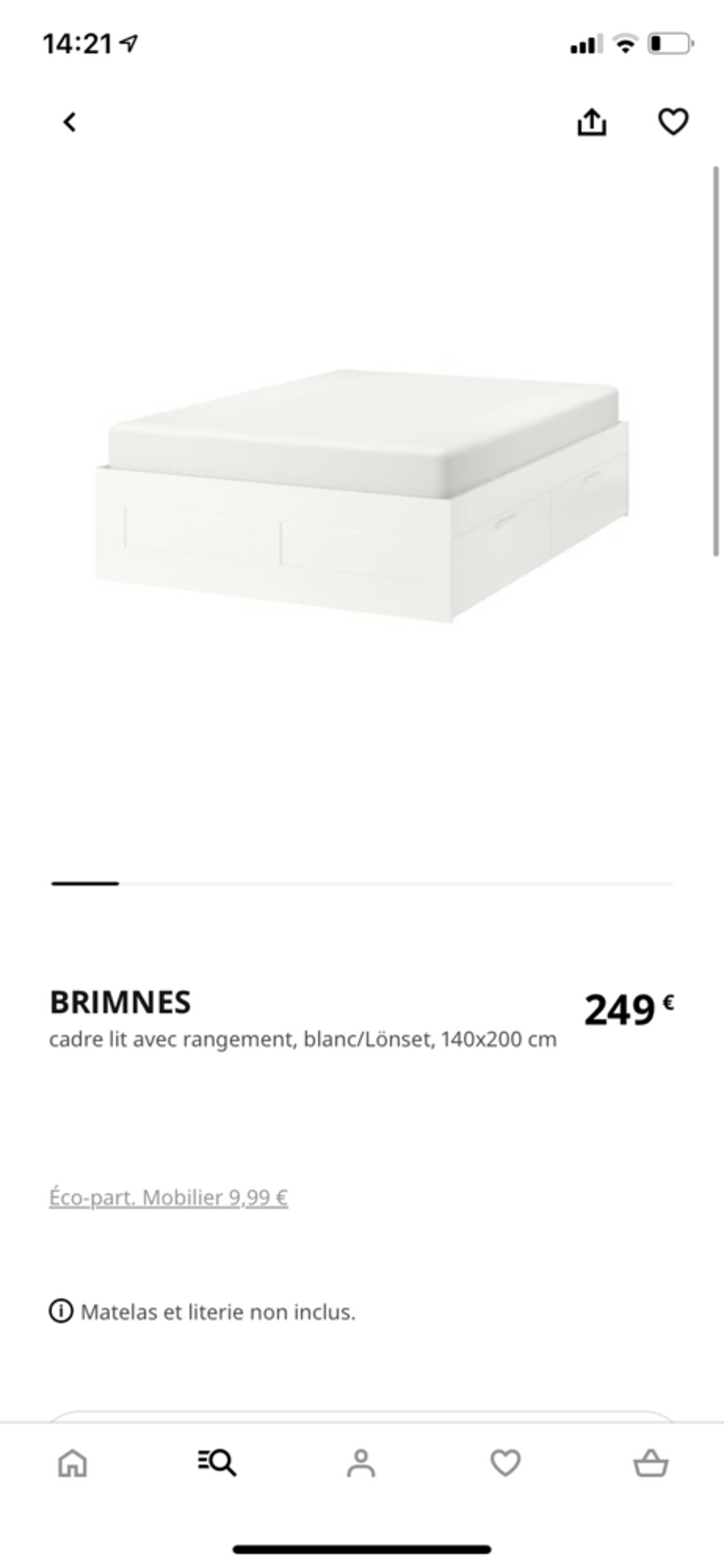lit avec tiroir Meubles