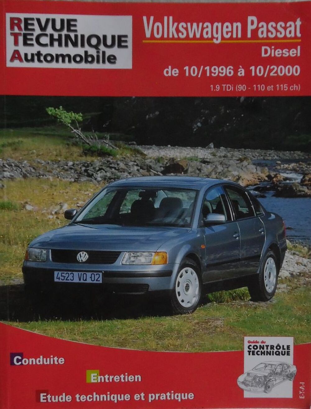 Revue Technique Automobile E.T.A.I. ? VW Passat 96/2000 Livres et BD