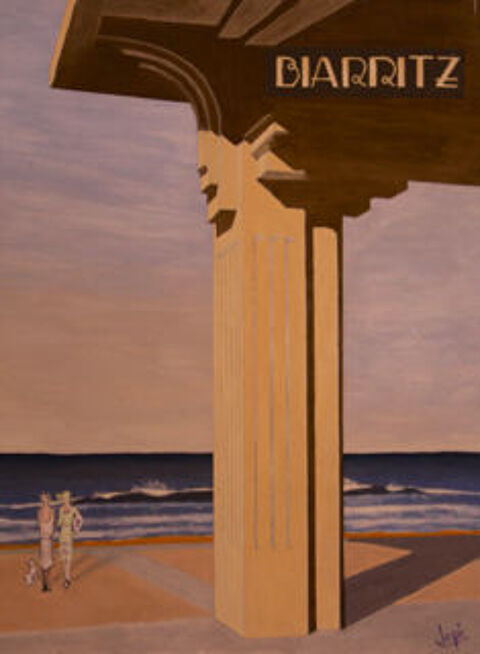 AFFICHE    B I A R R I T Z    11 Anglet (64)