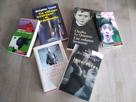 16 livres romans sur l'enfance 30 Nantes (44)