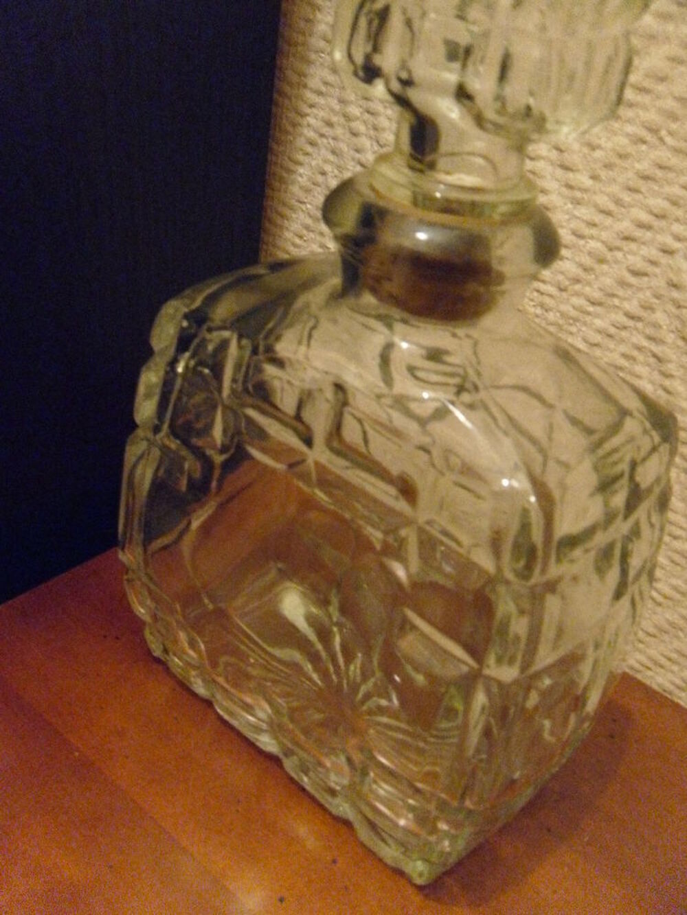 Carafe en Verre ann&eacute;es 20s TBE 23 cm Cuisine