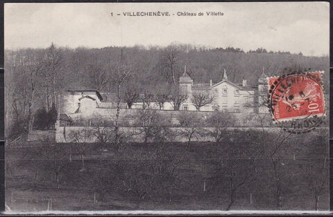 Timbres-CPA-carte postale- Villechenve (69) - Chteau de Vi 5 Lyon 5 (69)