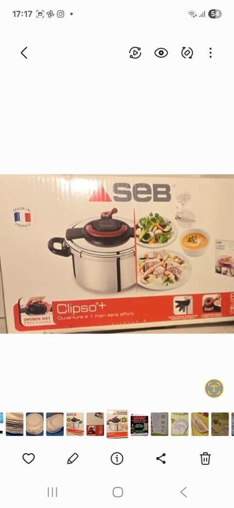 Autocuiseur seb clipso + 150 Schiltigheim (67)