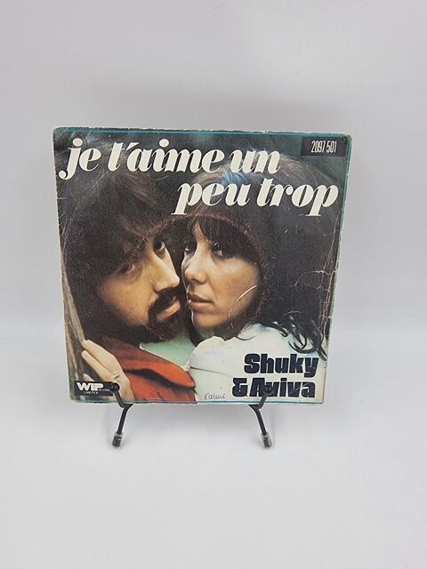 Vinyle 45 tours Shuky & Aviva : Je t'Aime un peu Trop  1 Vulbens (74)