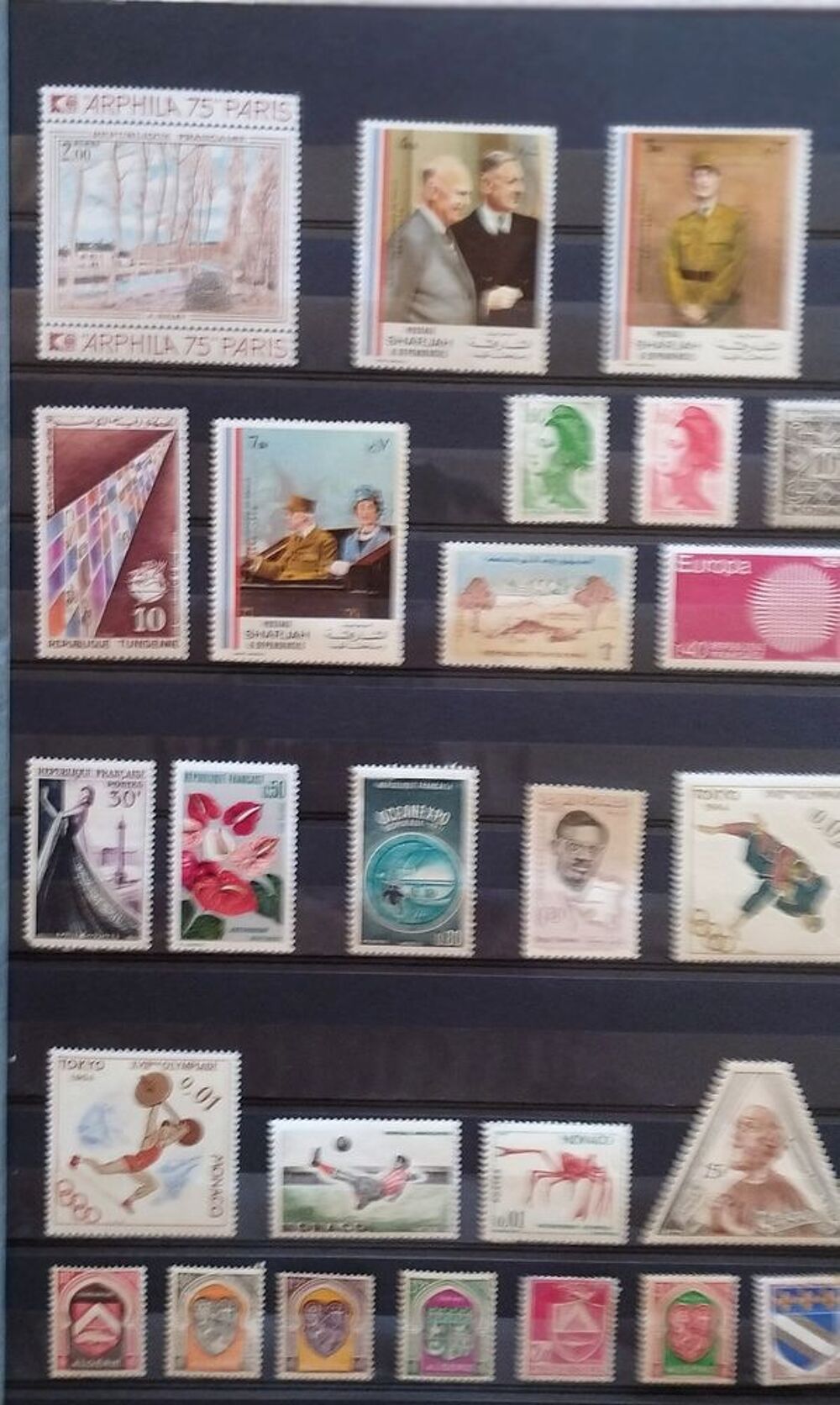 Album de timbres 