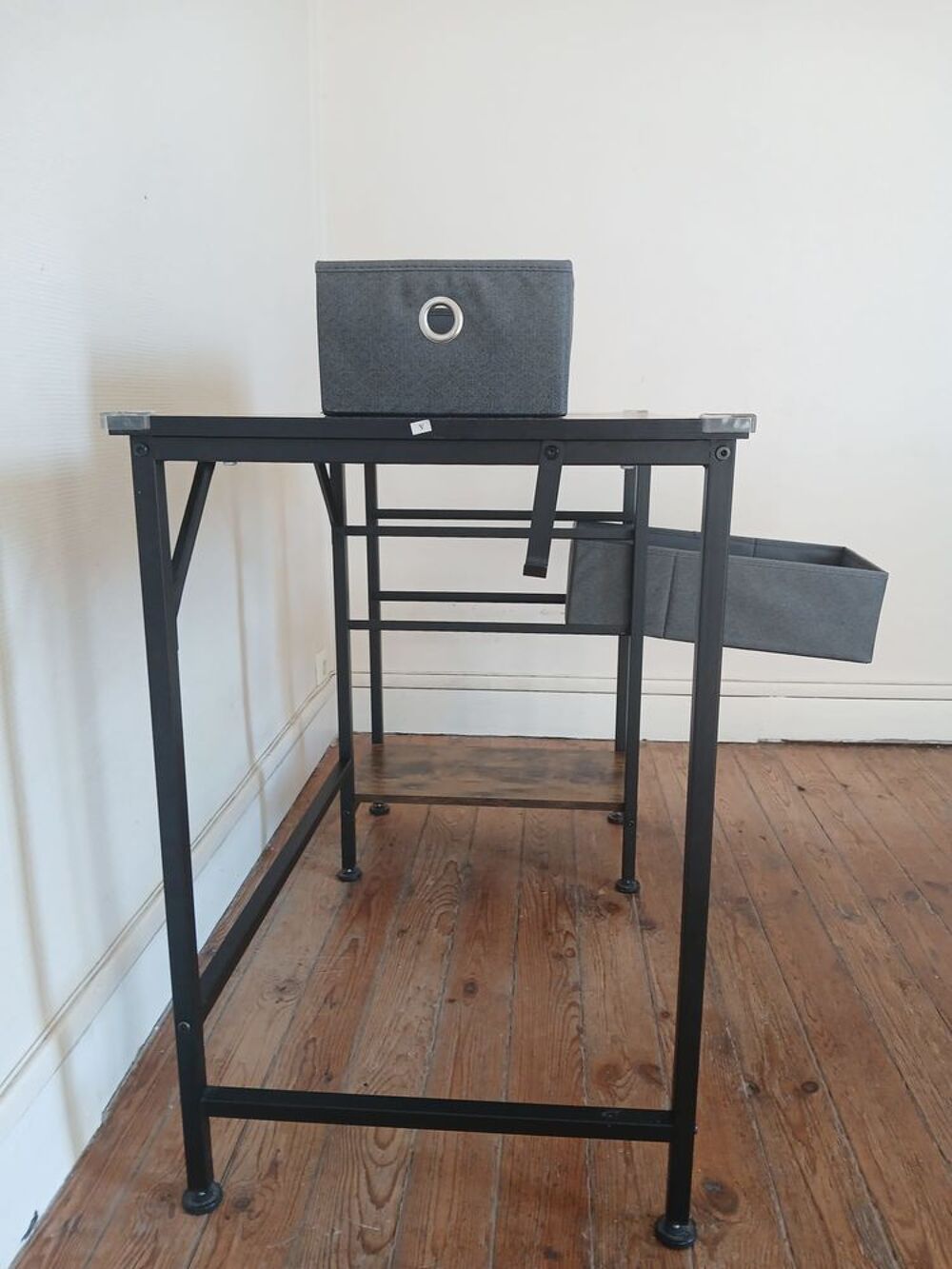 Bureau HOMIDEC 120&times;50 cm avec 2 tiroirs Meubles