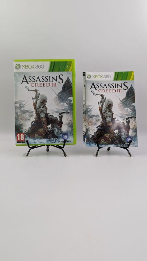 Jeu Xbox 360 Assassin's Creed III (3) en boite, complet 2 Vulbens (74)