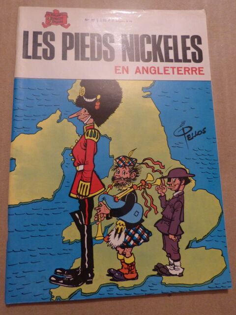 BD LES PIEDS NICKELES N° 27 EN ANGLETERRE  6 Brest (29)