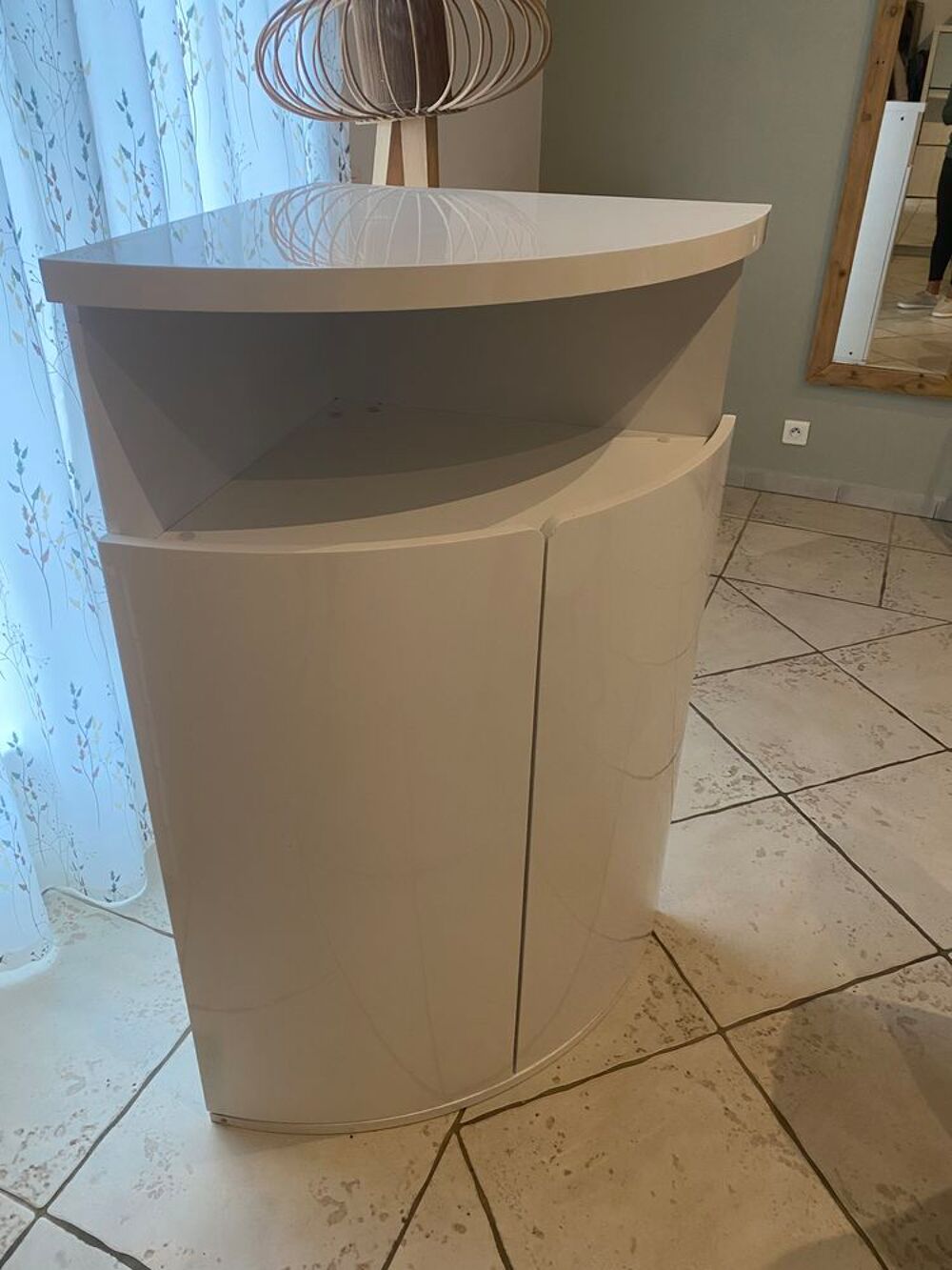 Buffet de coin blanc Meubles