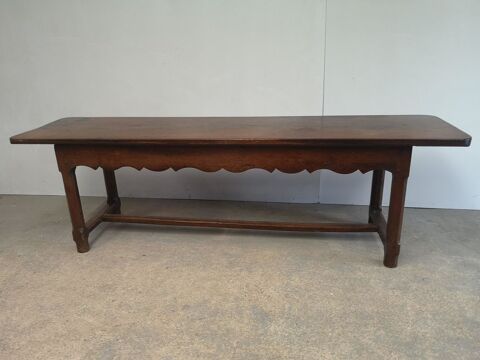 Table de ferme en chne ancienne 550 Guclard (72)