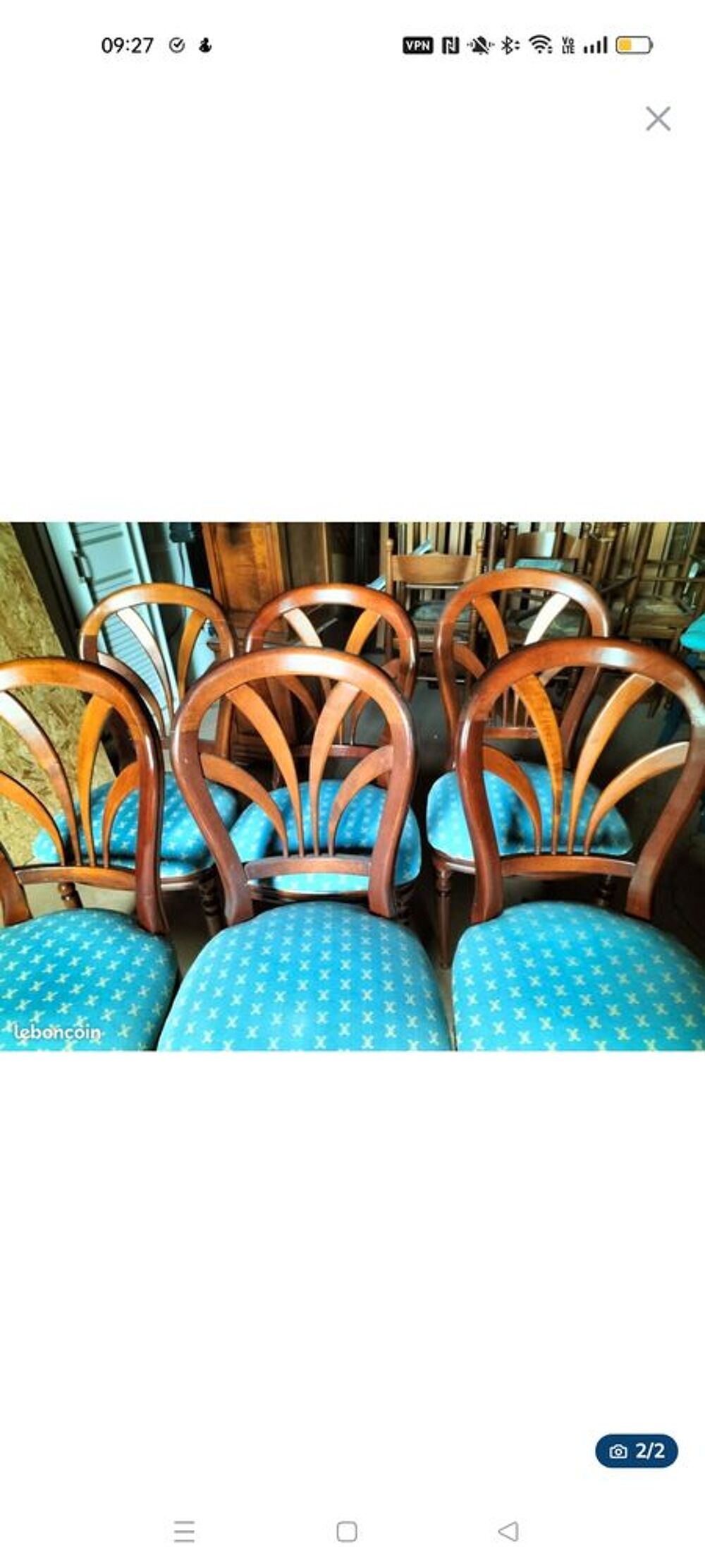 Chaise merisier massif Meubles