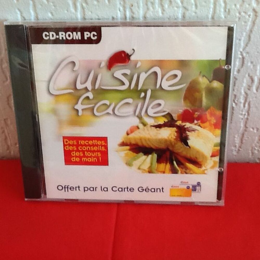 CD-ROM PC "CUISINE FACILE"
Matériel informatique