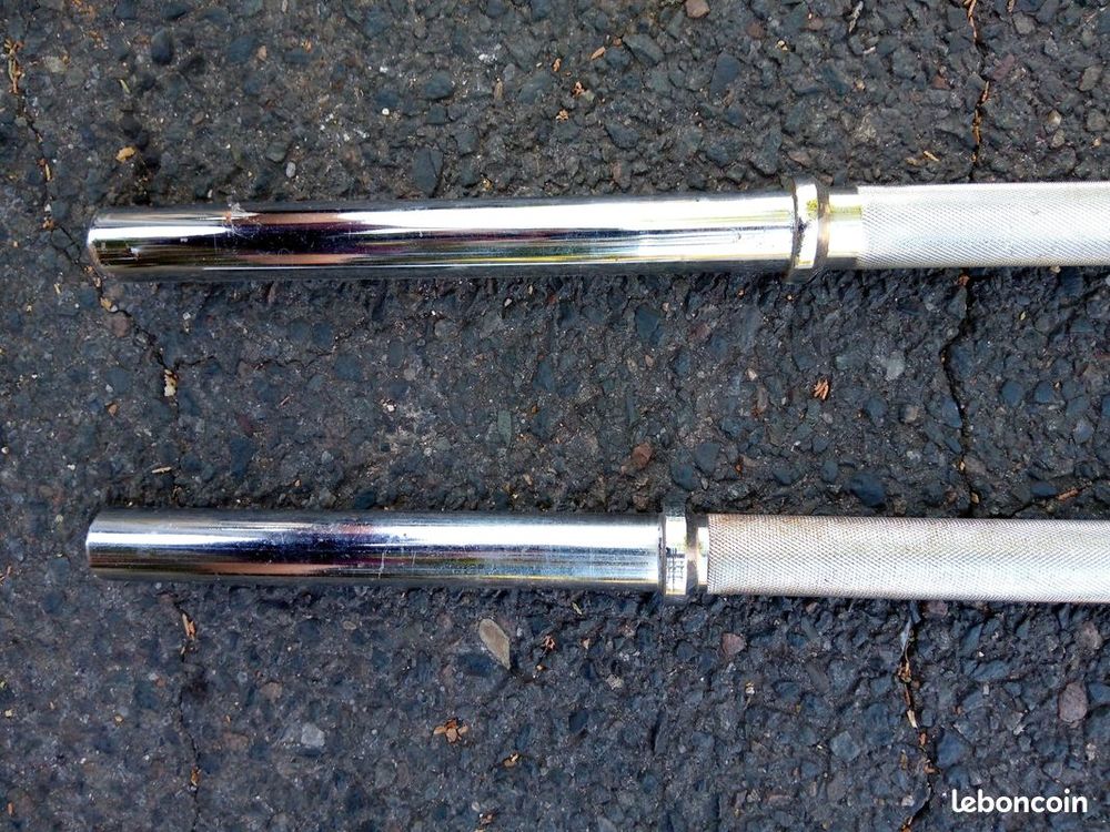 Barres pour halt&egrave;res 133 et 176 cm Sports