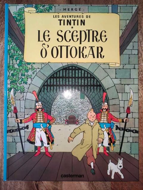 Le Sceptre d'Ottokar Tintin 1975 Ittenheim (67)