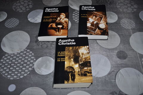 Lot de trois livres Agatha Christie 5 Perreuil (71)