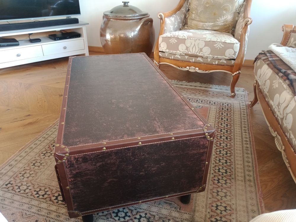 TABLE BASSE DE SALON A VICHY Meubles