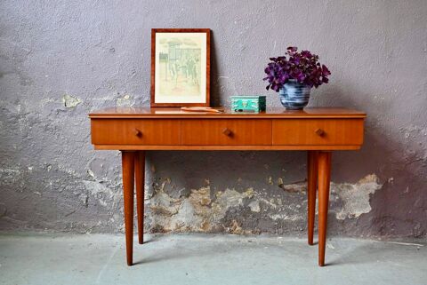 Bureau ou console, table d'appoint � tiroirs  style vintage 490 Wintzenheim (68)