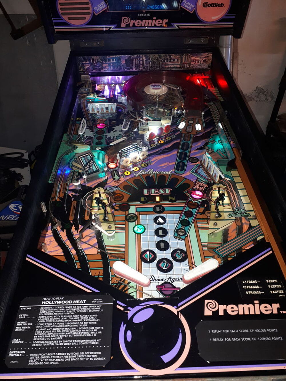 flipper jeux de bar Jeux / jouets