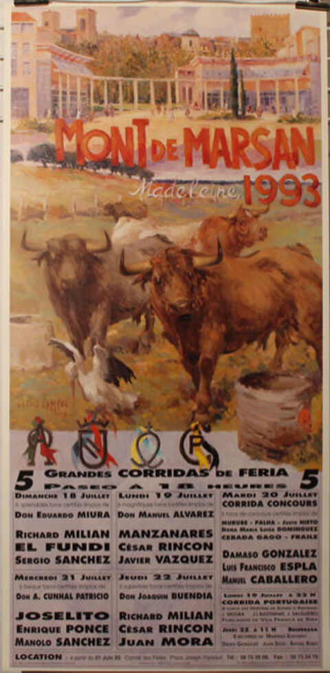  M A D E L E I N E   1993          MONT DE MARSAN 35 Anglet (64)