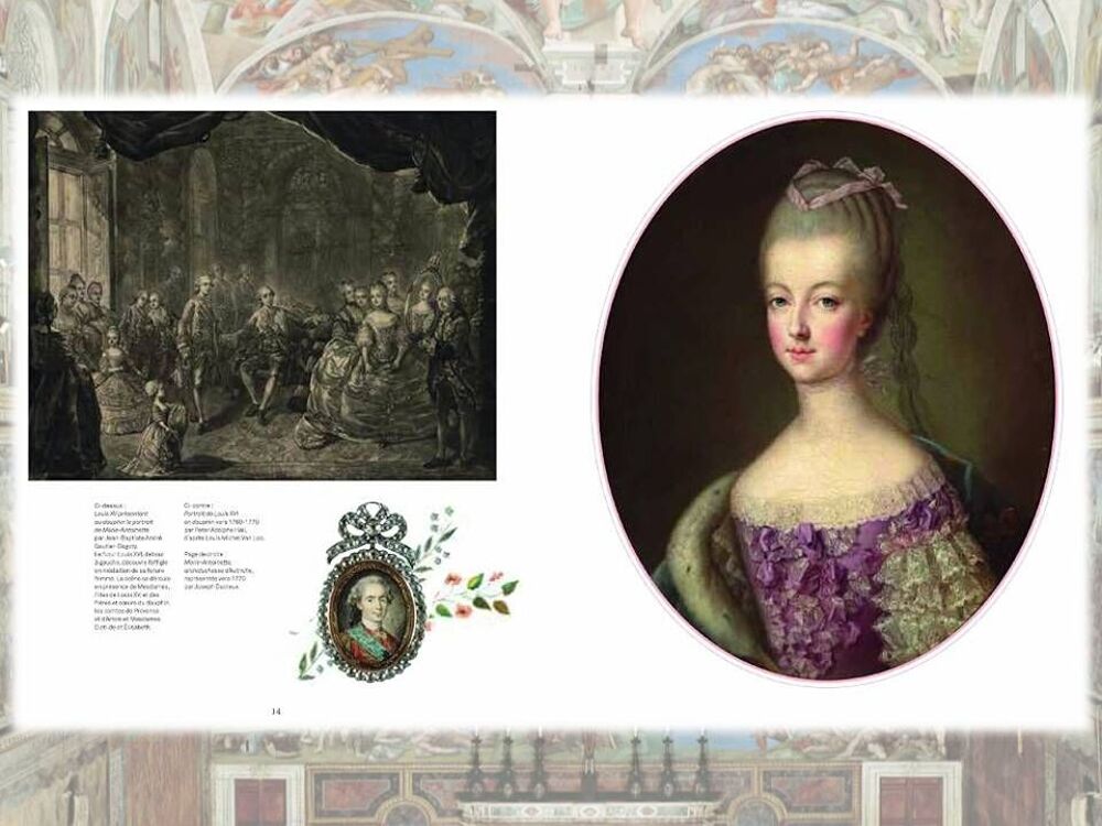 Marie-Antoinette, La vie &agrave; Versailles - H&eacute;l&egrave;ne Delalex Livres et BD