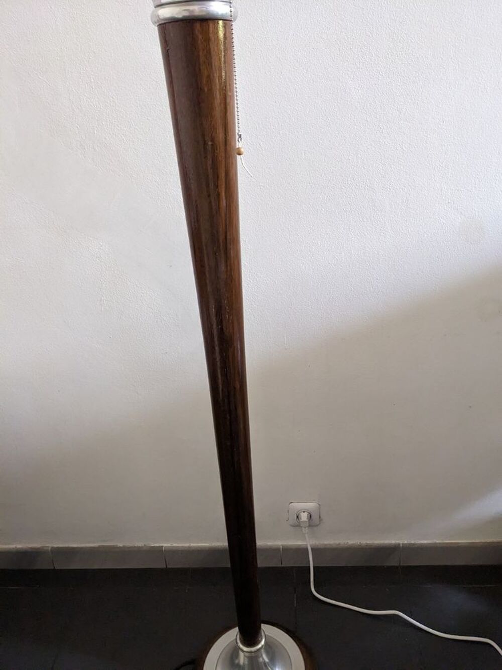 VRAIS GRAND LAMPADAIRE MAZDA &Eacute;POQUE 1930 HAUT DE 1 M&Egrave;TRE 75. Décoration