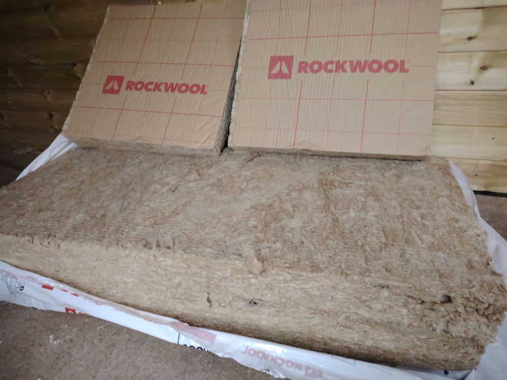 Panneaux laine de roche Bricolage