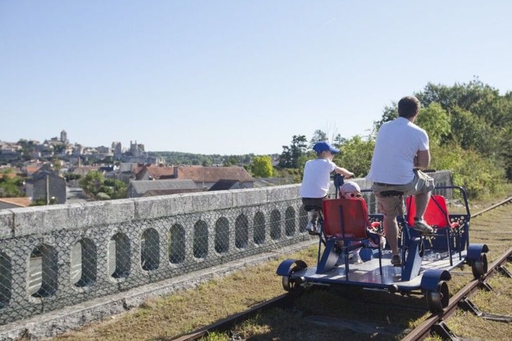 4 billets pour le V&eacute;lorail de Chauvigny (Grand parcours) Billetterie