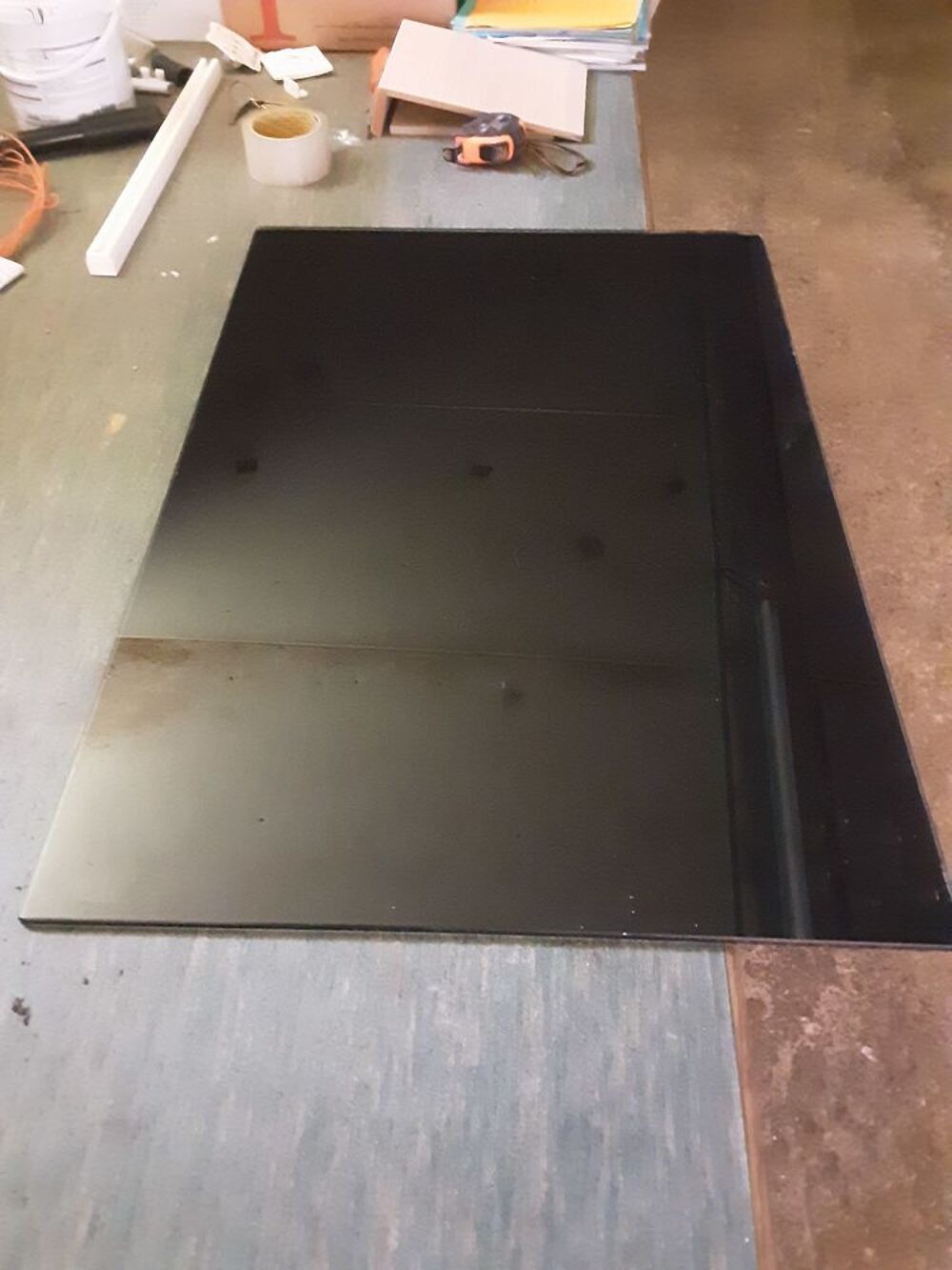 Verre tremp&eacute; Bricolage