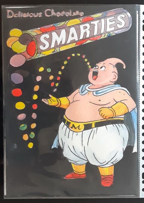 bl peinture - détournement - smarties et dragon ball - sur p 4 Fougères (35)